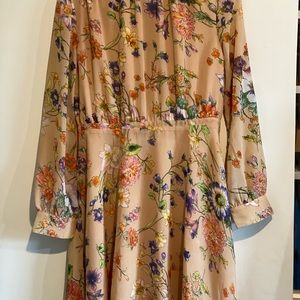 Dress with slit on back.  So cute